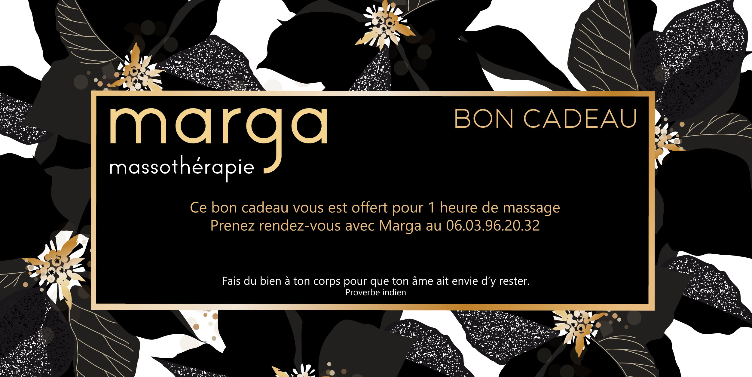 Bon cadeau massage à Paris